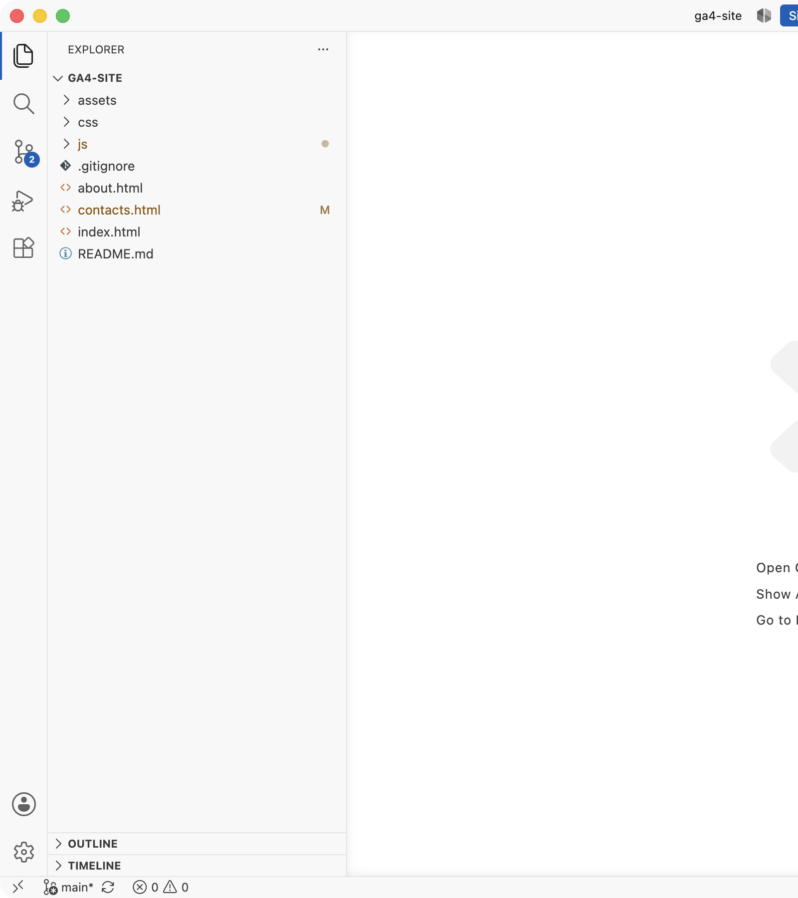 VS Code Explorer.
