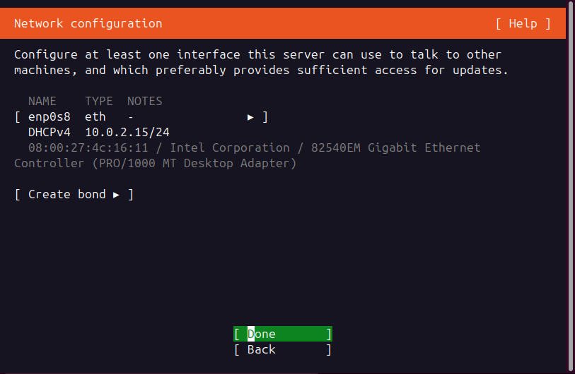 Получение IP-адреса Ubuntu через DHCP
