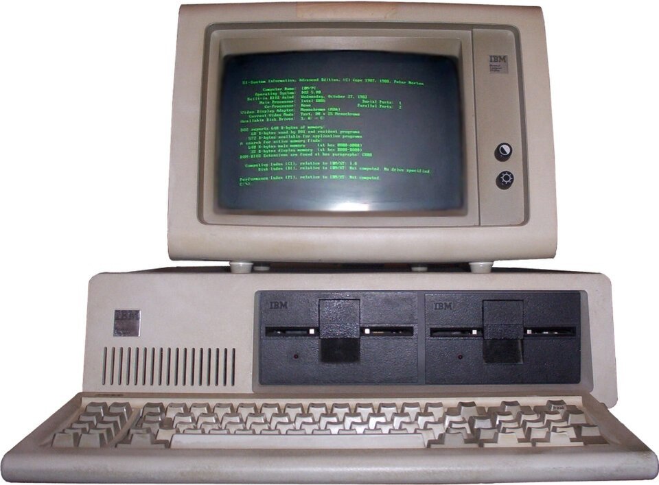 Персональный компьютер IBM PC 5150
